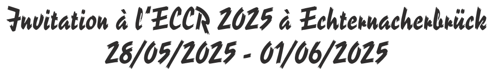 Anmeldeformular ECCR 2025 francais neu - invitation